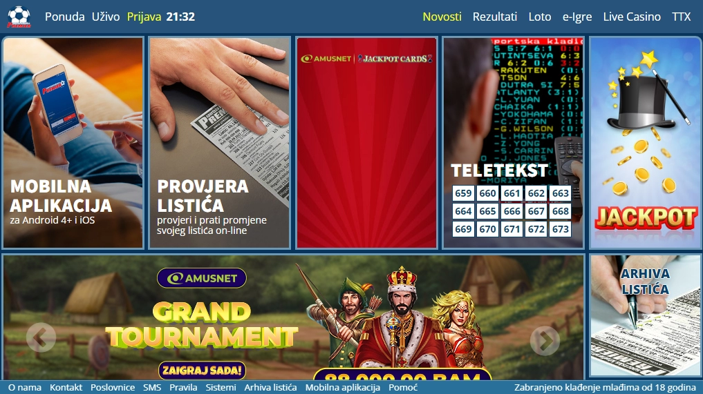 Premier Sportska Kladionica Casino